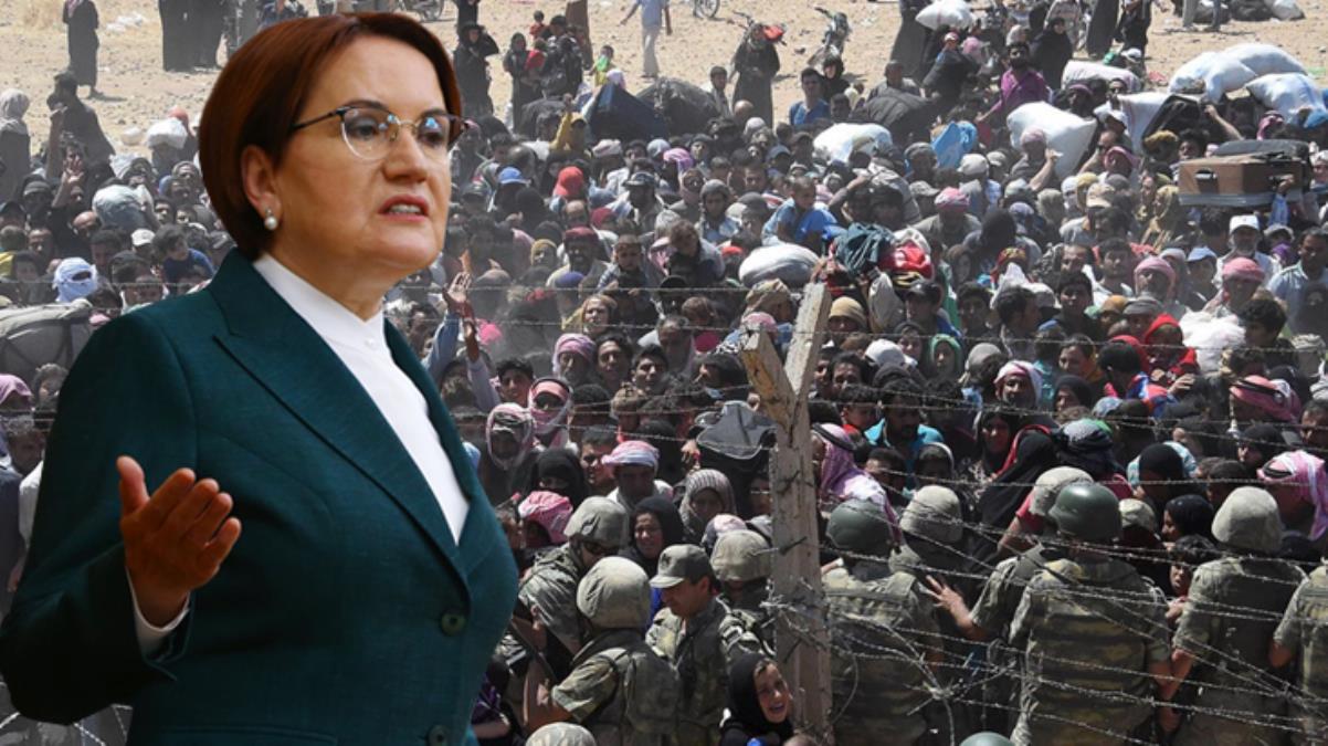 Akşener'den dikkat çeken kelamlar: 2053'te nüfusun 35 milyonu Suriyelilerden oluşacak