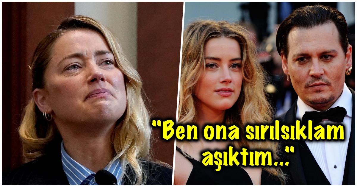 Amber Heard Eski Eşi Johnny Depp'in Elbisesini Yırtıp Kendisini Cinsel İlişkiye Zorladığını İddia Etti!