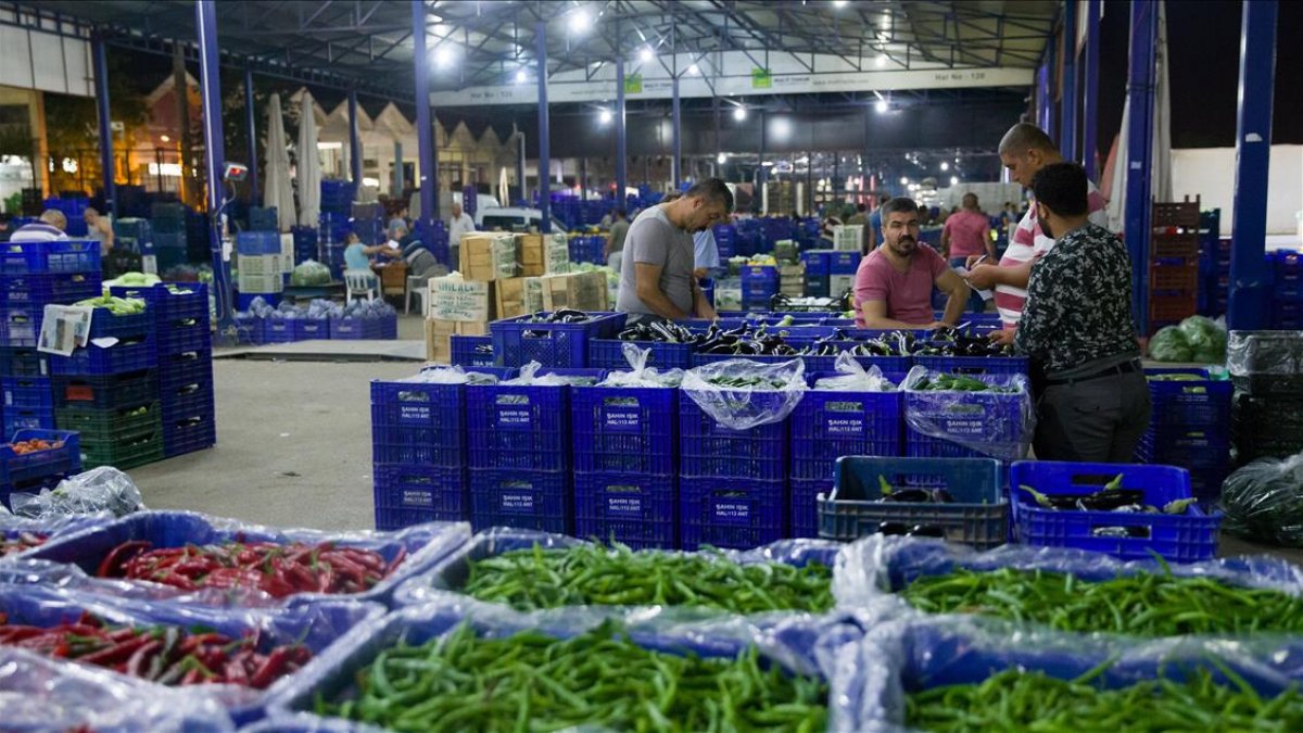 Antalya'da nisan ayı hal endeksi açıklandı