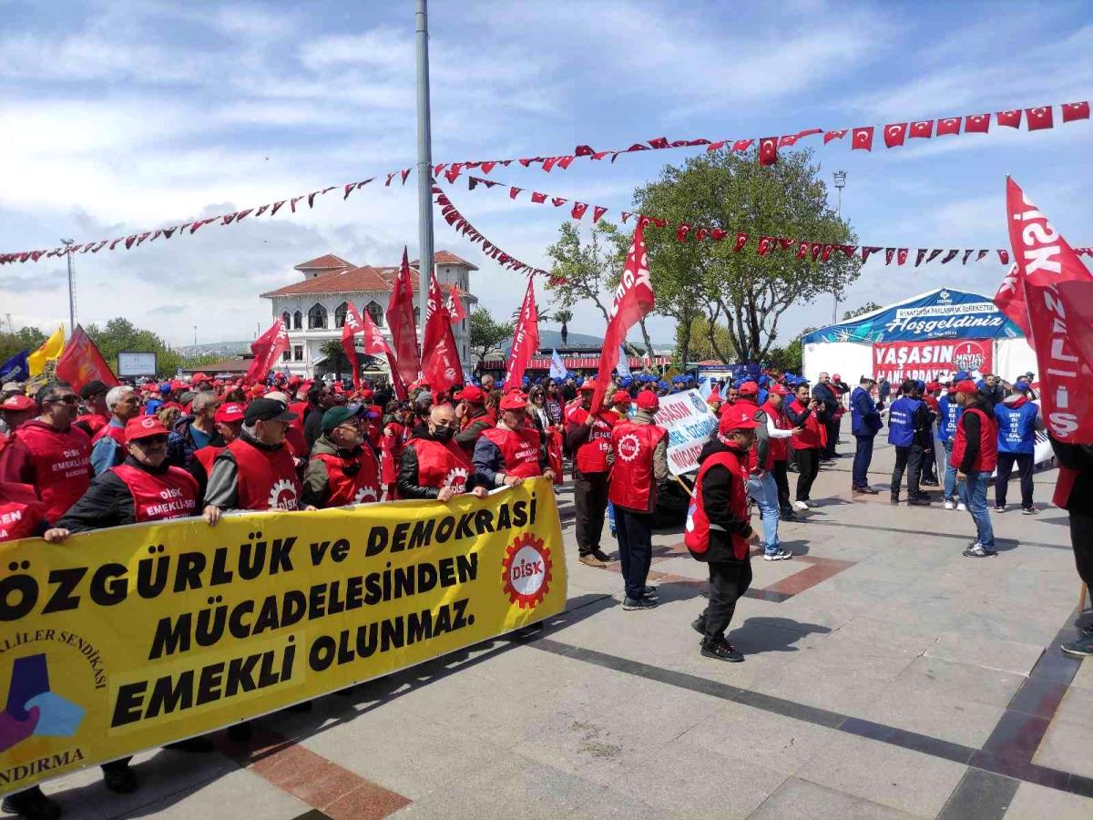 Bandırma'da 1 Mayıs Coşkusu