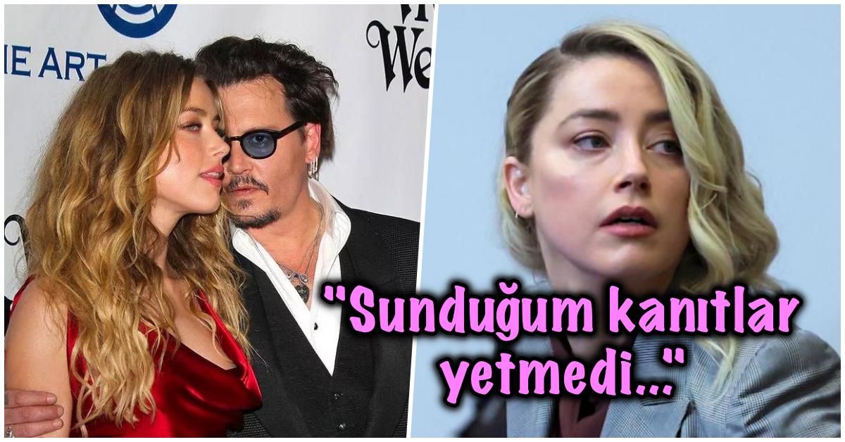 Johnny Depp'in Açtığı Tazminat Davasını Kaybeden Amber Heard'ten Konu ile İlgili İlk Açıklama Geldi!