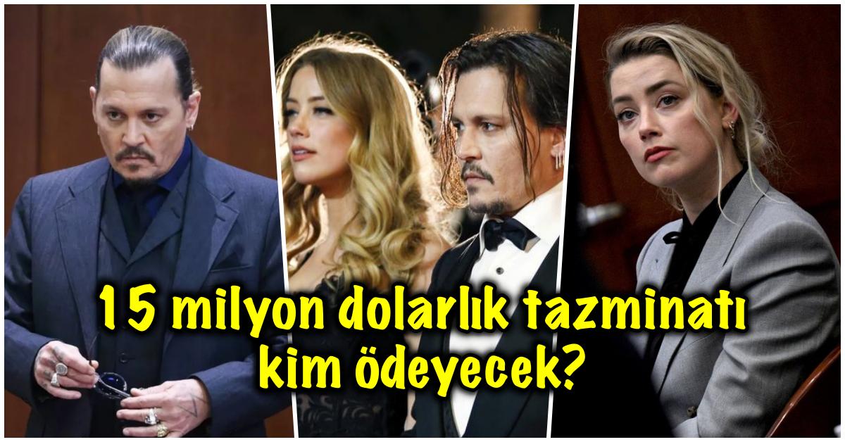 Tüm Dünyada Sansasyon Yaratan Johnny Depp ve Amber Heard Davasında Jüri Kararını Açıkladı!