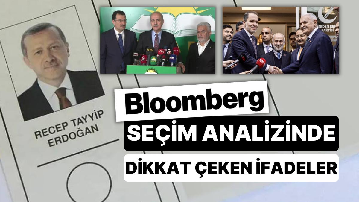 Bloomberg'e Nazaran Erdoğan "İslamcı" Kartını Açtı