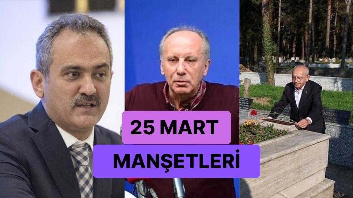 Bugün Neler Yaşandı? Günün En Çok Konuşulan ve Tartışılan Haberleri ile Toplumsal Medyanın Gündemi (25 Mart 2023)