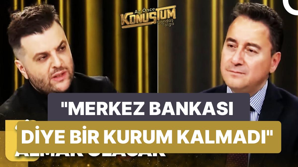 Candaş Tolga Işık'a Konuşan Ali Babacan "İlk İşimiz Merkez Bankası Lideri'ni Misyondan Almak" Dedi