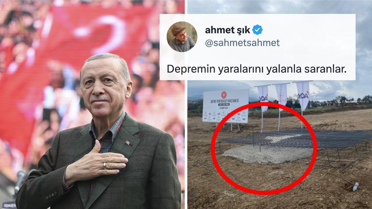 Cumhurbaşkanı Erdoğan'ın Katıldığı Temel Atma Merasiminin Akabinde Hatay'daki 'Betonun' Son Hali Gündemde!