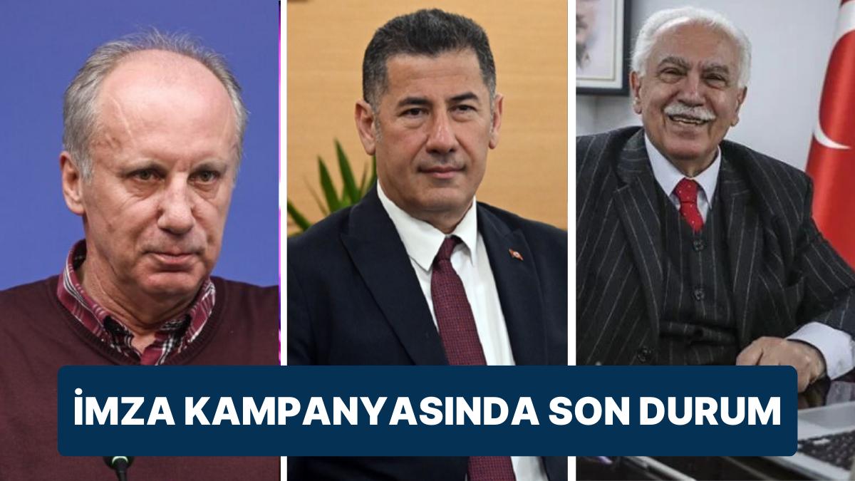 Cumhurbaşkanlığı Adaylığı İmza Kampanyası: Muharrem İnce 100 Bin İmzayı Buldu mu?