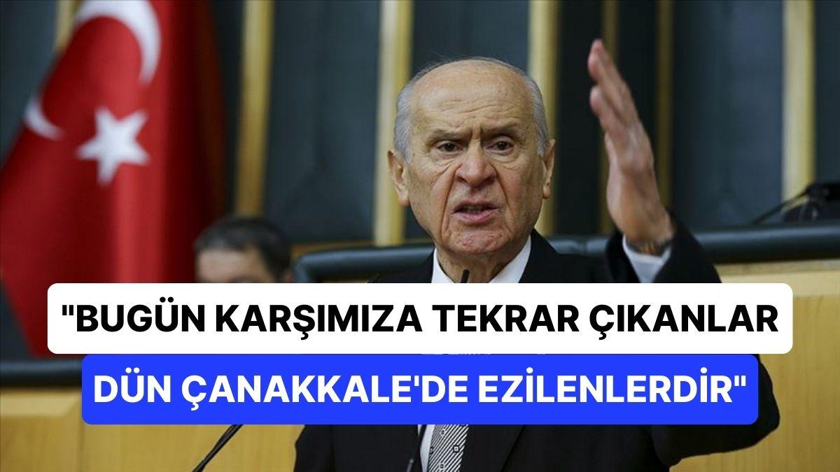 Devlet Bahçeli "Çanakkale Zaferi" İletisinde Muhalefeti Amaç Aldı