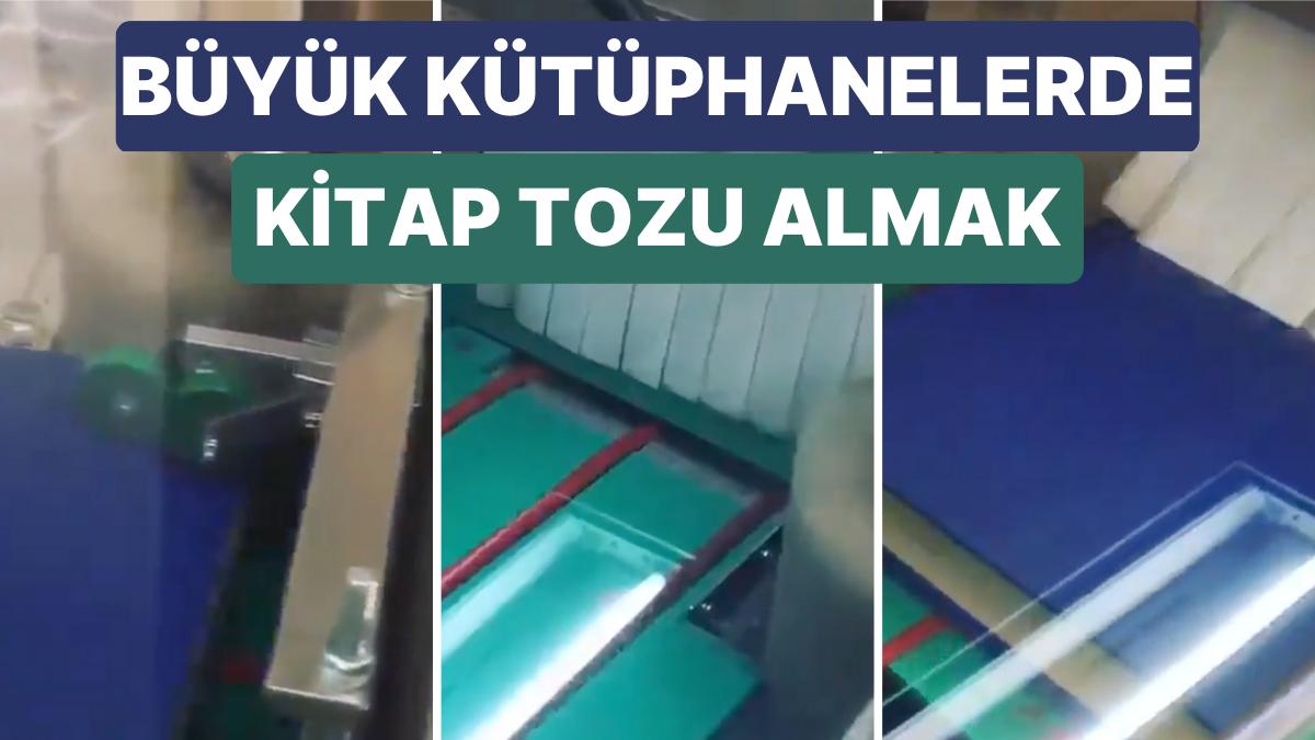 Dünyanın En Büyük Kütüphanelerinde Kitapların Tozu Nasıl Alınıyor?