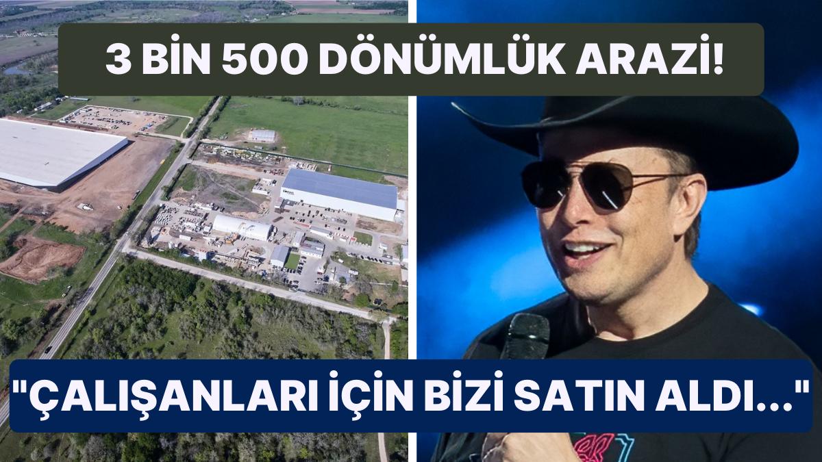 Elon Musk, Çalışanlarının Yaşaması İçin Teksas'ta Küçük Bir Kent İnşa Ediyor!