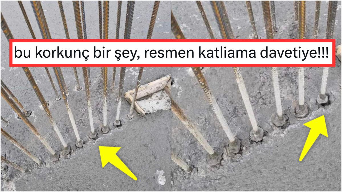 İş Bilmezliğin Bu Kadarına Pes! Artçılar Devam Ederken Neden Beton Dökülmemesi Gerektiğinin Delili