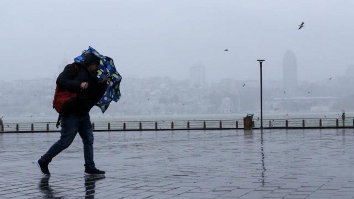 Meteoroloji'den Marmara Bölgesi İçin 'Fırtına' Uyarısı