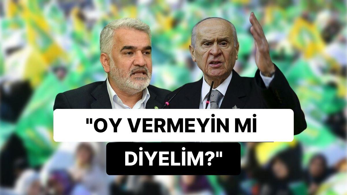 MHP, HÜDA PAR'la İttifaka Nasıl Bakıyor?