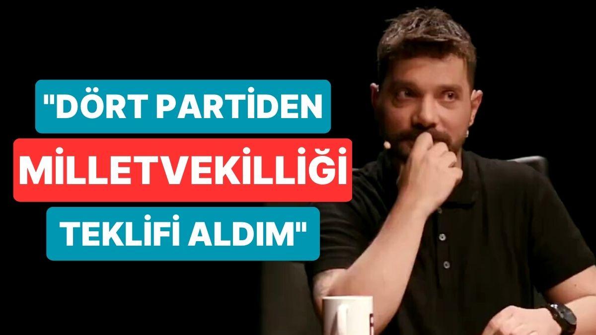 Oğuzhan Uğur Twitter'dan Açıkladı: "Dört Partiden Milletvekilliği Teklifi Aldım"