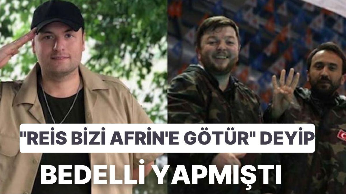 "Reis Bizi Afrin’e Götür" Deyip Bedelli Yapan AK Partili İsim Vekil Adayı