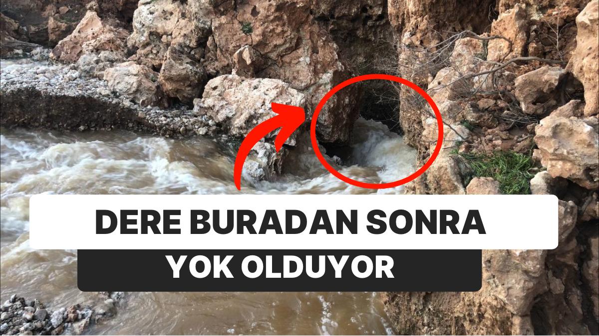 Sarsıntıdan Sonra Yeraltına Akmaya Başladı! Sular Kayboldu