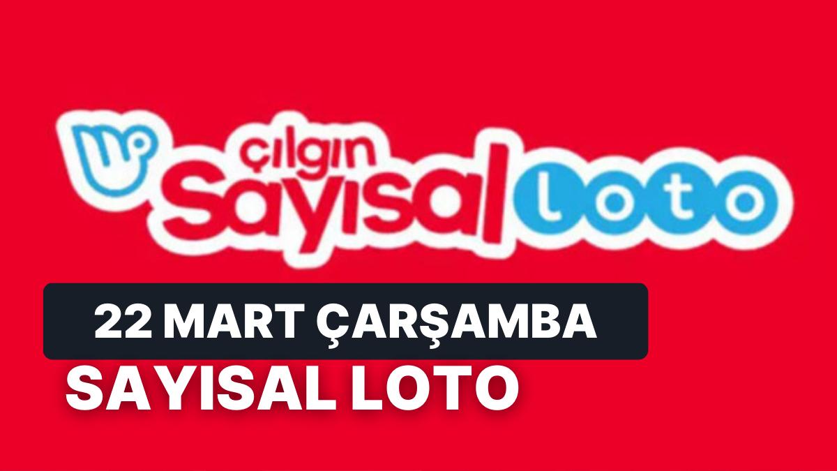 Sayısal Loto Sonuçları Açıklandı: 22 Mart Çarşamba Çılgın Sayısal Loto Sonuçları ve Kazandıran Numaralar