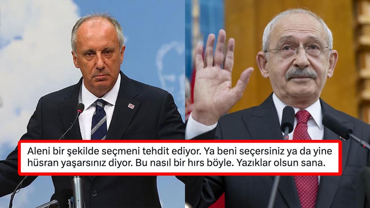 'Seçmeni Tehdit Ediyor': Muharrem İnce'nin Seçimle İlgili Yeni Açıklaması Tekrar Herkesi Kızdırdı!