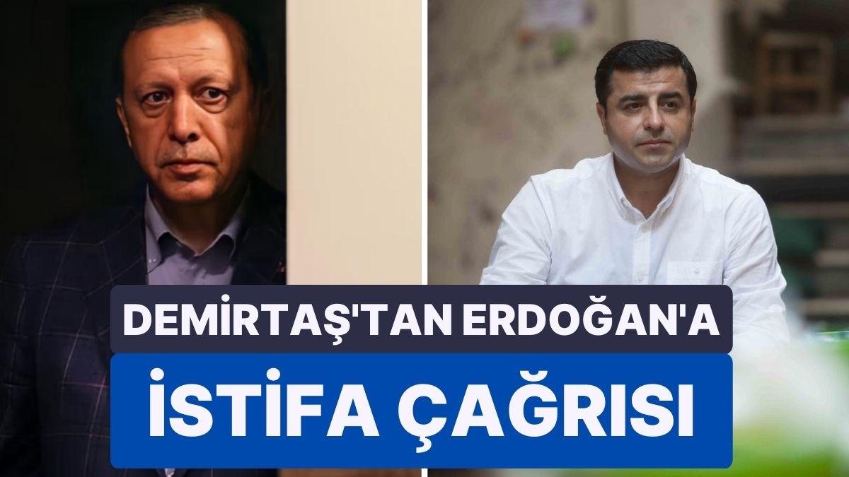 Selahattin Demirtaş'tan Erdoğan'a: "Yol Yakınken Siyaseti Bıraktığını Açıkla"