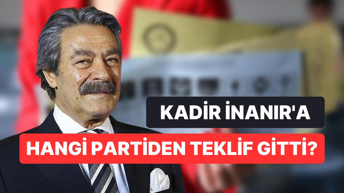 Siyasete mi Giriyor? Kadir İnanır'a O Partiden Milletvekili Adaylığı Teklif Edildi!