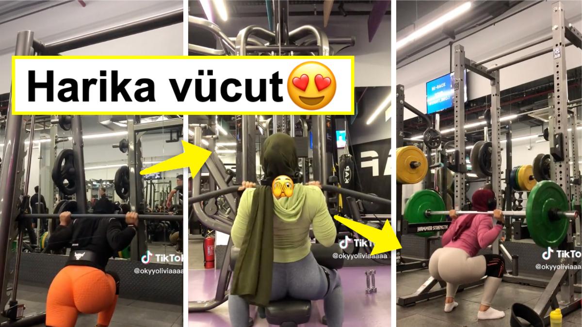 Sporu Hayat Biçimi Haline Getirerek Salonda Çektiği Görüntülerle Tartışmalara Neden Olan TikTok Kullanıcısı