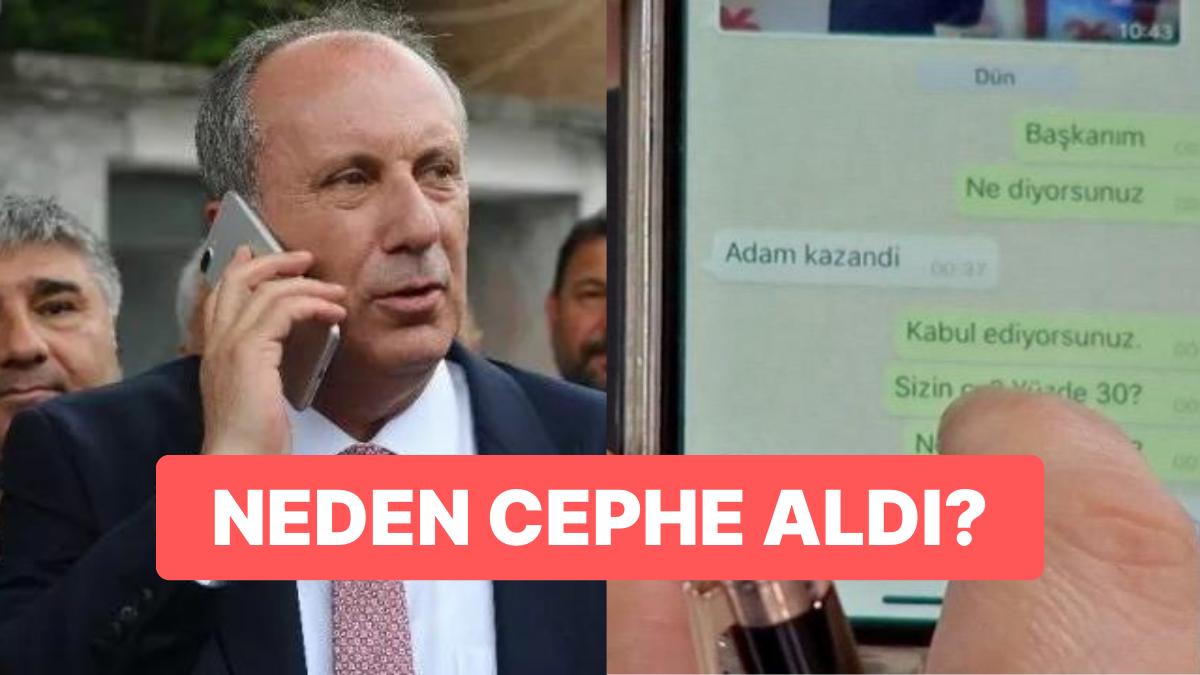 Ya Arıyor Ya da Bildiri Atıyor: Cumhurbaşkanı Adayı Muharrem İnce'nin Küstüğü İsimler ve Nedenleri