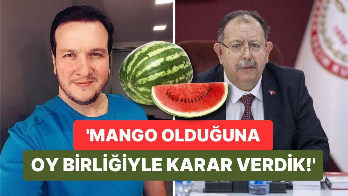 YSK İtiraz Kararlarını Reddetti: Şahan Gökbakar Yaptığı Mangolu Göndermeyle Gündem Yarattı!