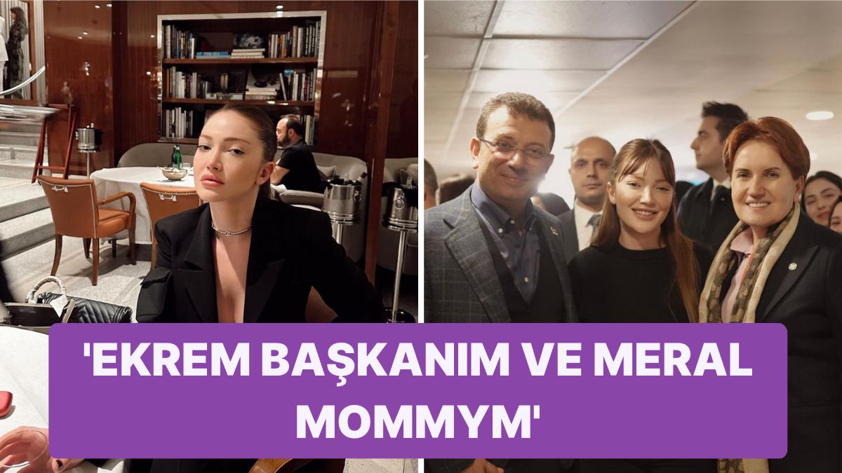 Danla Bilic, Ekrem İmamoğlu ve Meral Akşener ile Paylaşımıyla Gündem Oldu