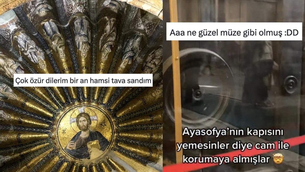 Her Yerde Yemek Görenlerden Ye Ye Bitmeyen Ayasofya Kapısına Son 24 Saatin Viral Tweetleri