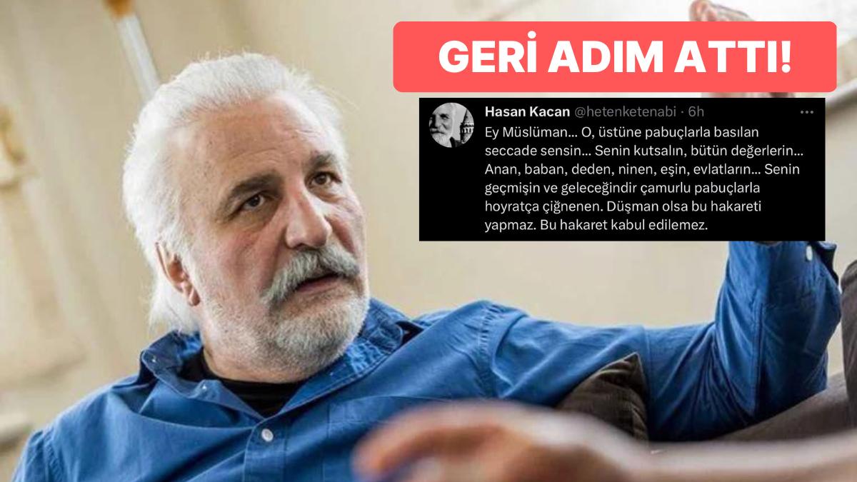 Kılıçdaroğlu'nu Eleştirmek İçin Toplumsal Medyaya Dönen Hasan Kaçan'dan Yansıların Akabinde Geri Adım Attı!