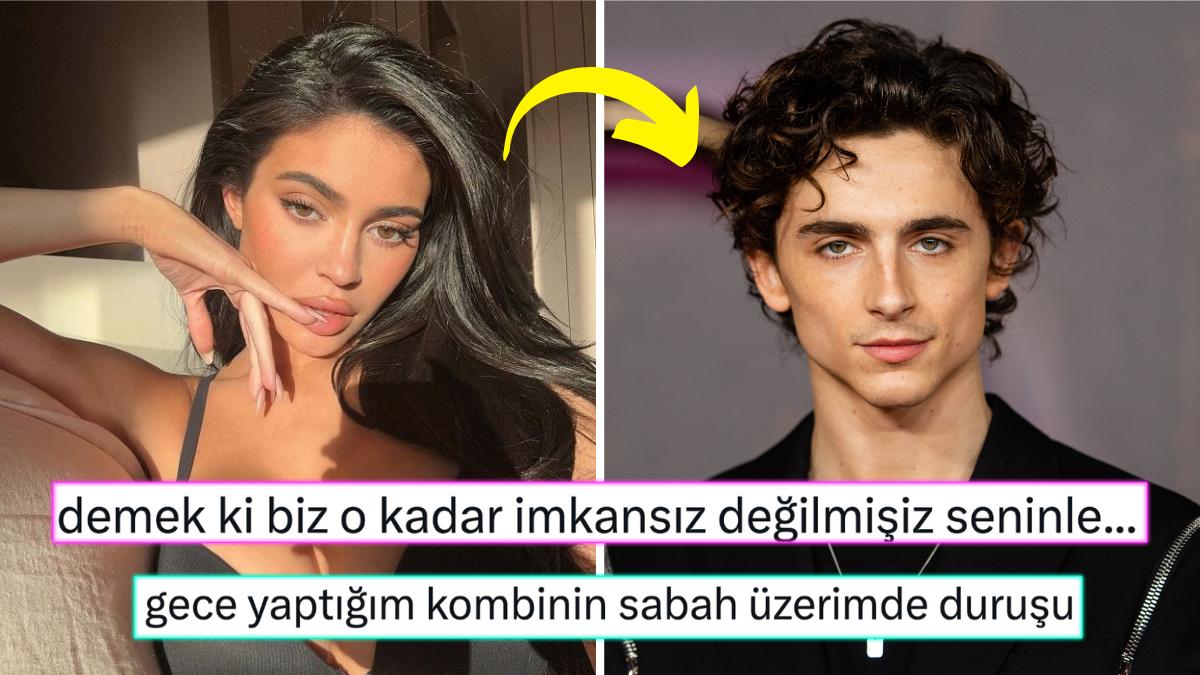 Kylie Jenner ve Timothée Chalamet'nin Görenlere "Ne Alaka?" Dedirten Alaka Dedikoduları Gündem Oldu