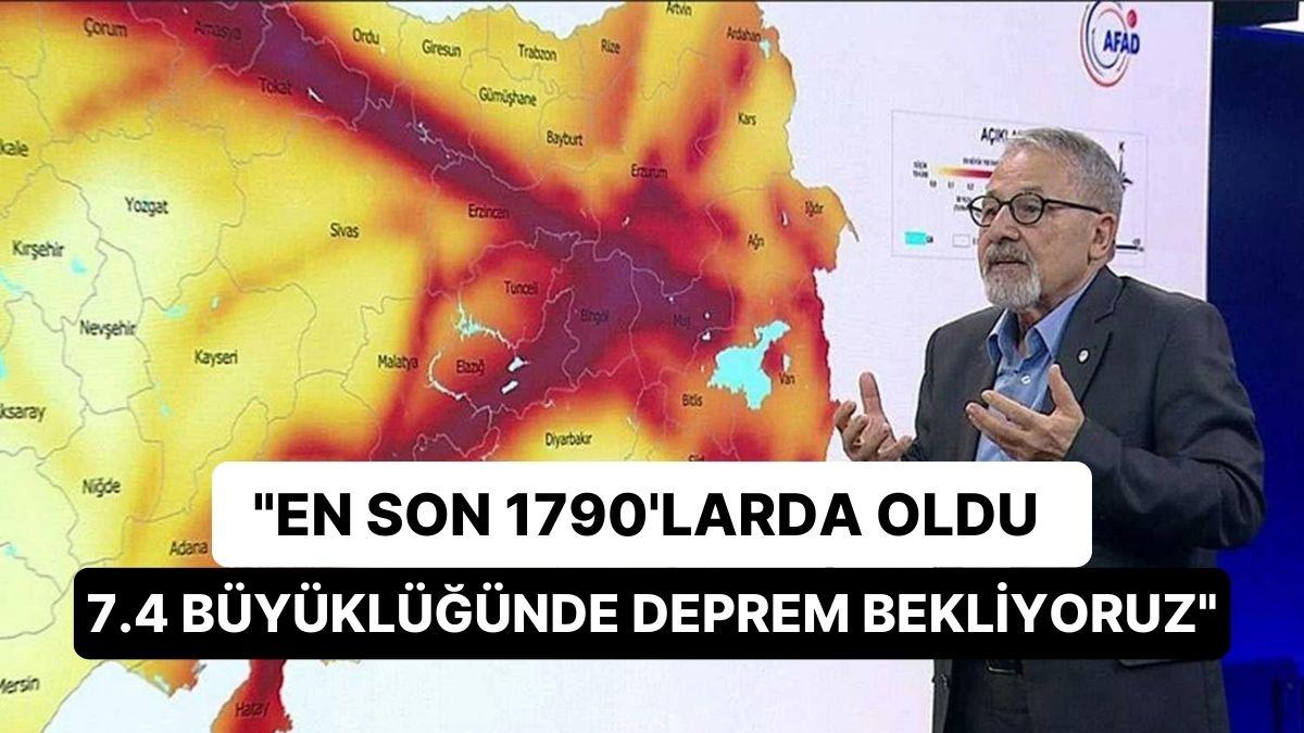 Naci Görür Bölge İsmi Vererek Uyardı: 'En Son 1790'larda Oldu, 7.4 Büyüklüğünde Sarsıntı Bekliyoruz'