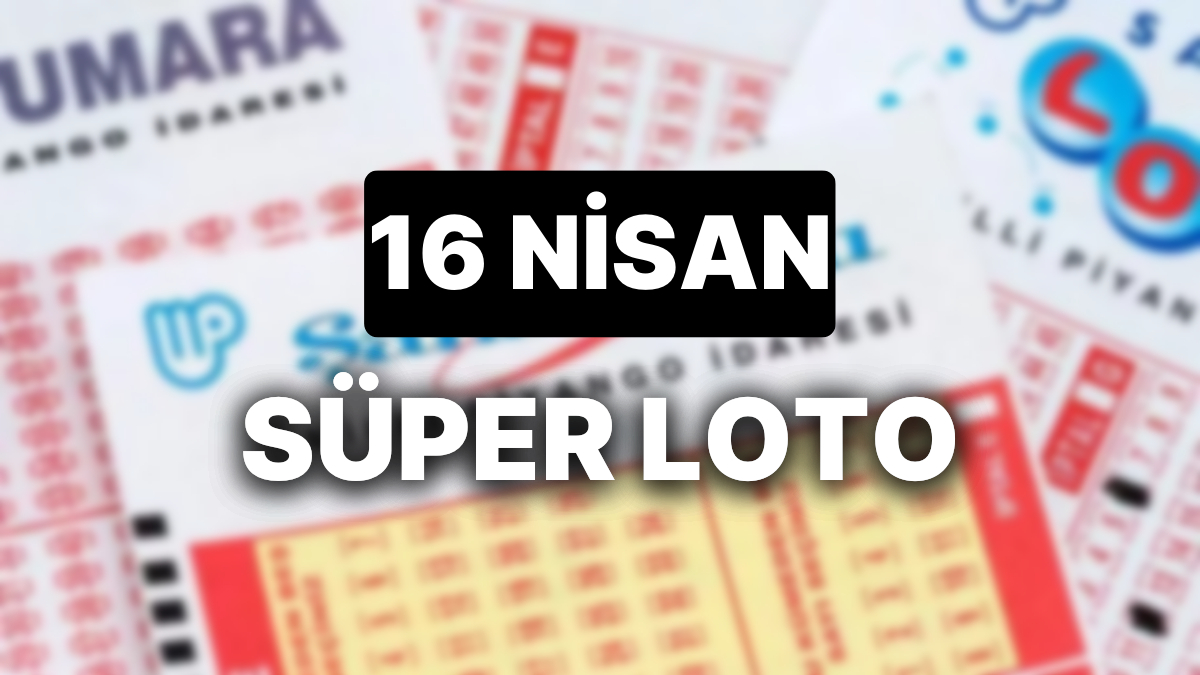 16 Nisan Muhteşem Loto Sonuçları Açıklandı: 16 Nisan Muhteşem Loto Sonuç Sorgulama Sayfası ve Tüm Ayrıntılar