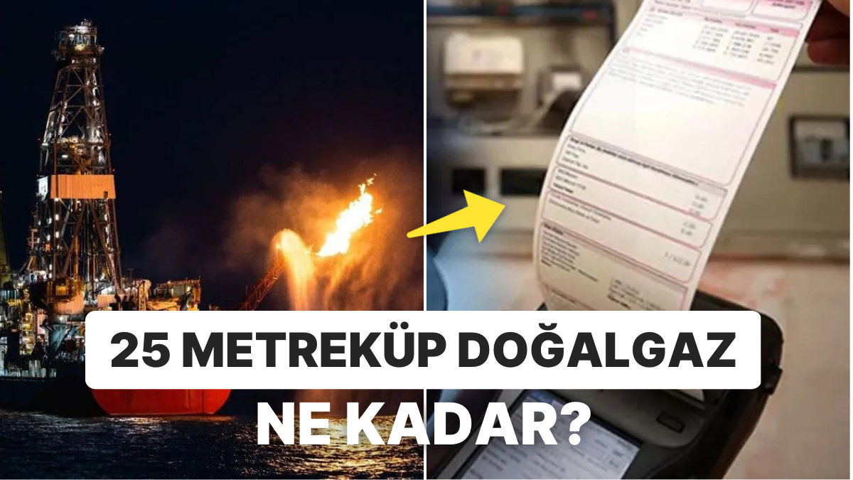 25 Metreküp Doğalgaz Ne Kadar? Karadeniz Gazıyla 25 Metreküp Doğalgaz Kaç TL?