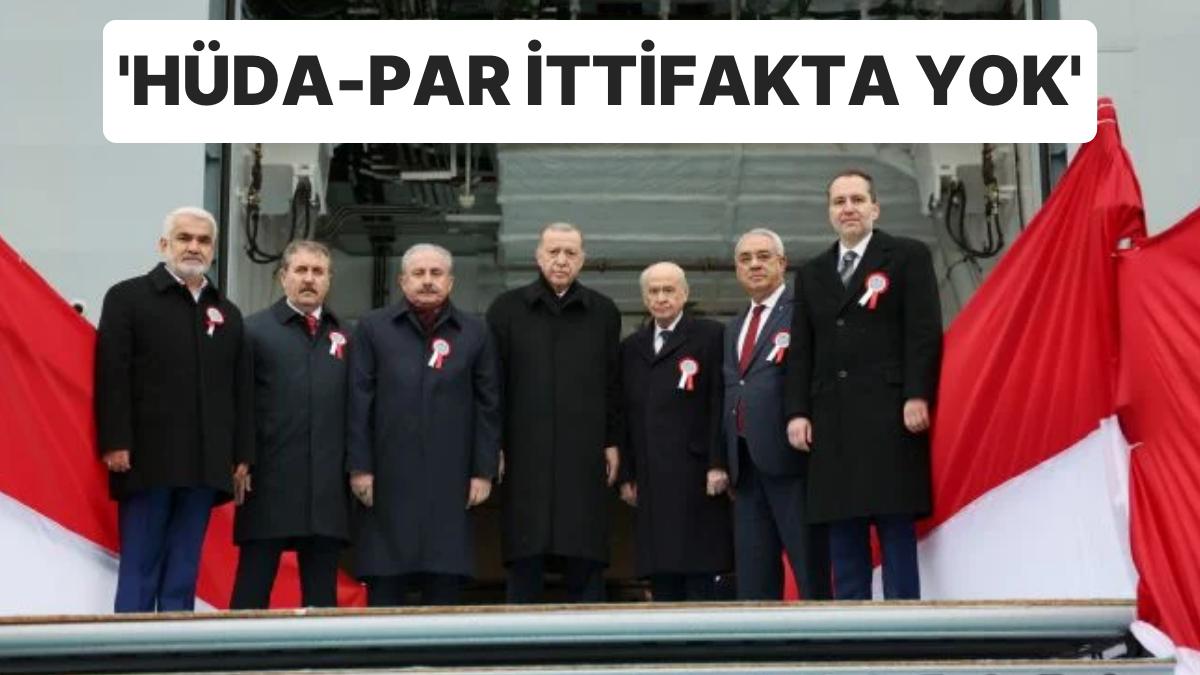 AK Parti’de Başlar Karışık: “Hüda-Par ile İttifakımız Yok’