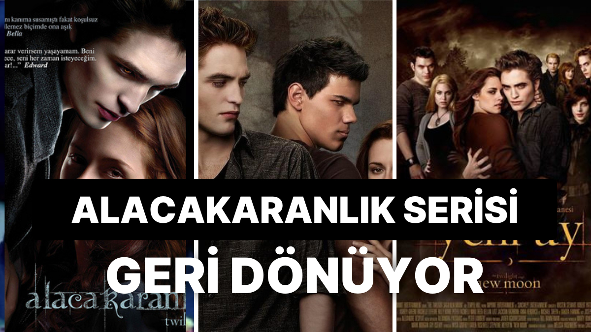 Alacakaranlık Hayranlarına Müjde: Twilight Serisinin Dizisi İçin Hazırlıklara Başlandı!