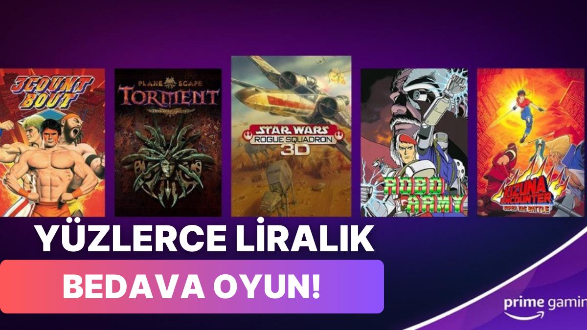 Amazon Prime Gaming Mayıs Ayı Ücretsiz Oyunları Muhakkak Oldu: Yüzlerce TL Pahasında 15 Oyun