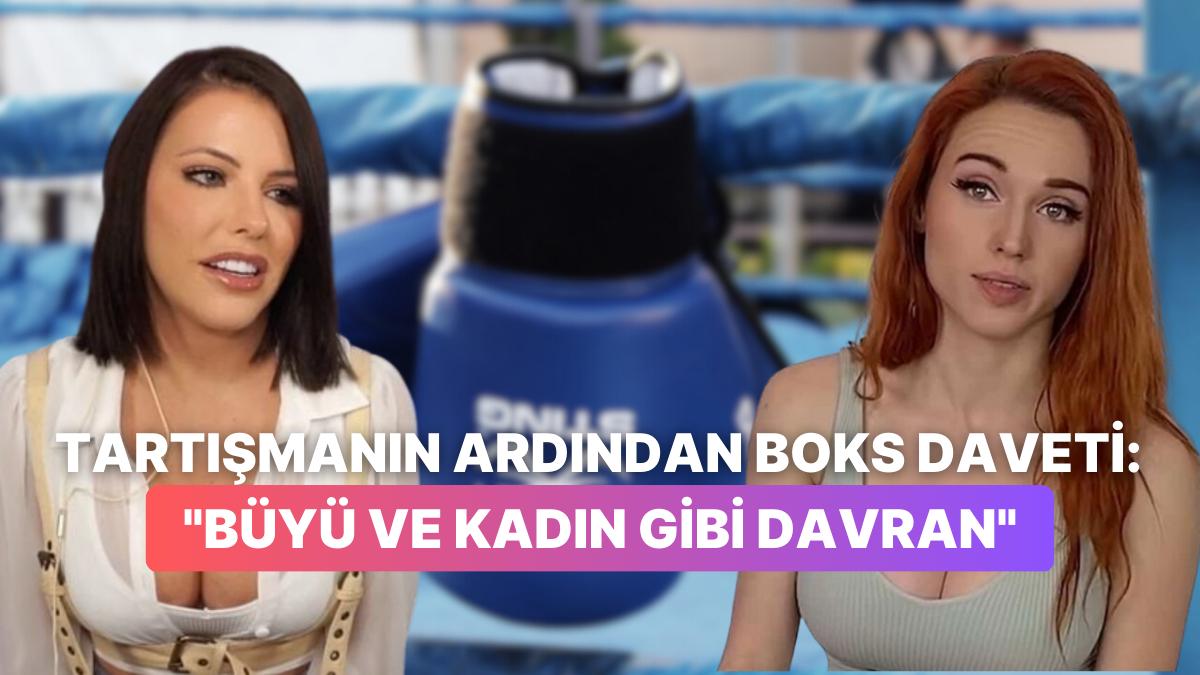 Amouranth Kendisine Hürmet Duymadığını Söyleyen Yetişkin Sinema Yıldızı Yayıncıyı Boksa Davet Etti