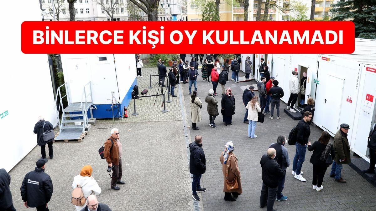 Binlerce Kişi Oy Kullanamadı! Yurt Dışı Sandıklarında 'Adres' Krizi