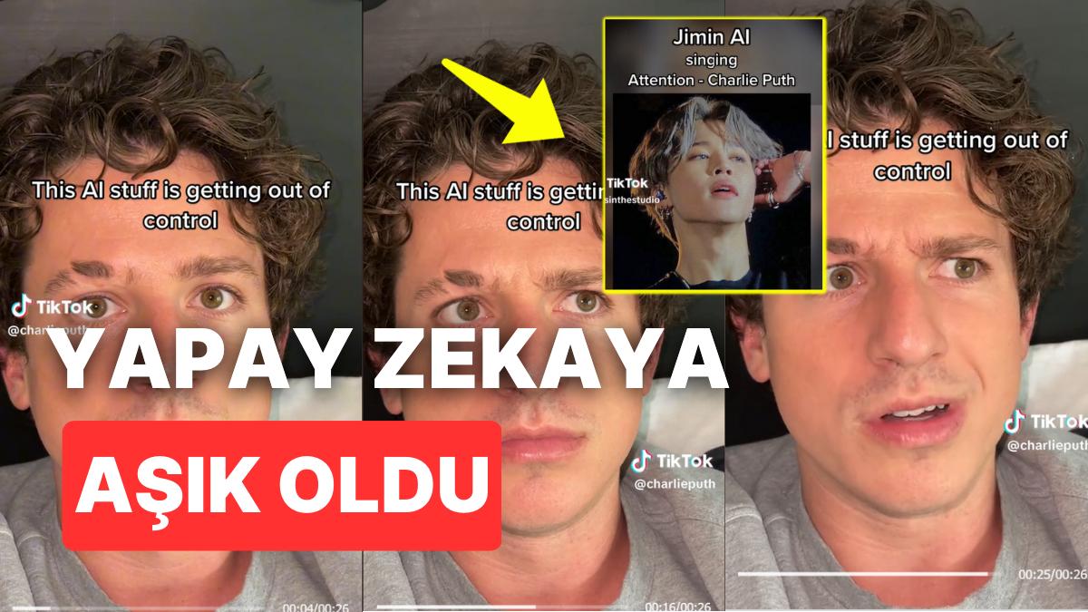 BTS Üyesi Jimin'e Yapay Zeka Kullanarak Attention Söyleten Hayranlar Charlie Puth'un Aklını Aldı