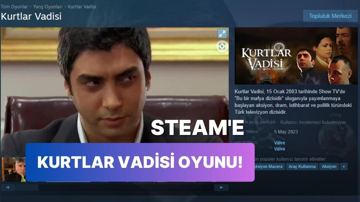 Bu Kent Girdap Gülüm: Steam'e Kurtlar Vadisi Oyunu Geldi!