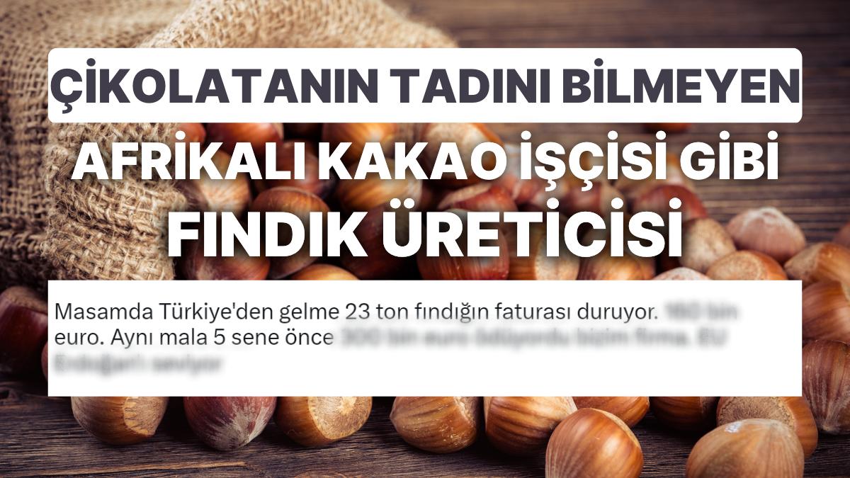 Çikolatanın Tadını Bilmeyen Afrikalı Kakao Personeline Dönen Fındık Üreticisi Yıllar İçinde Nasıl Yoksullaştı?