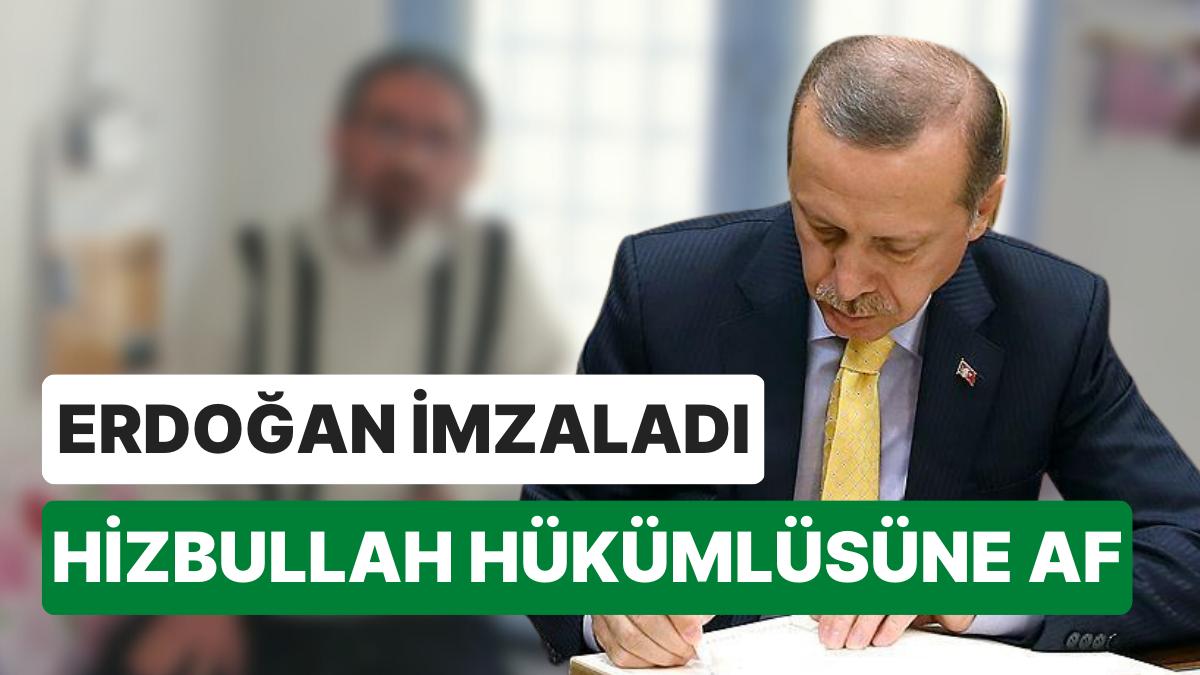 Cumhurbaşkanı Erdoğan'dan Hizbullah Mahkumu Mehmet Emin Alpsoy İçin Af