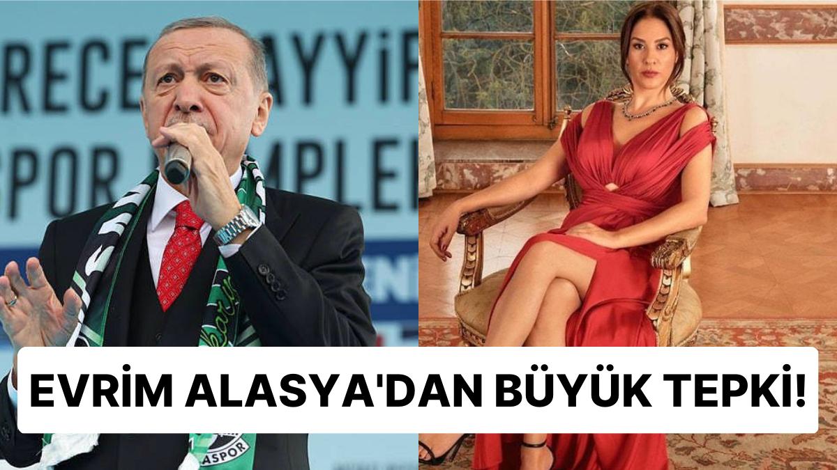 Erdoğan'ın 'Türkiye’yi Suriyelileştirerek Çökertme Hesabını Bozacağız' Telaffuzuna Evrim Alasya Reaksiyon Gösterdi!