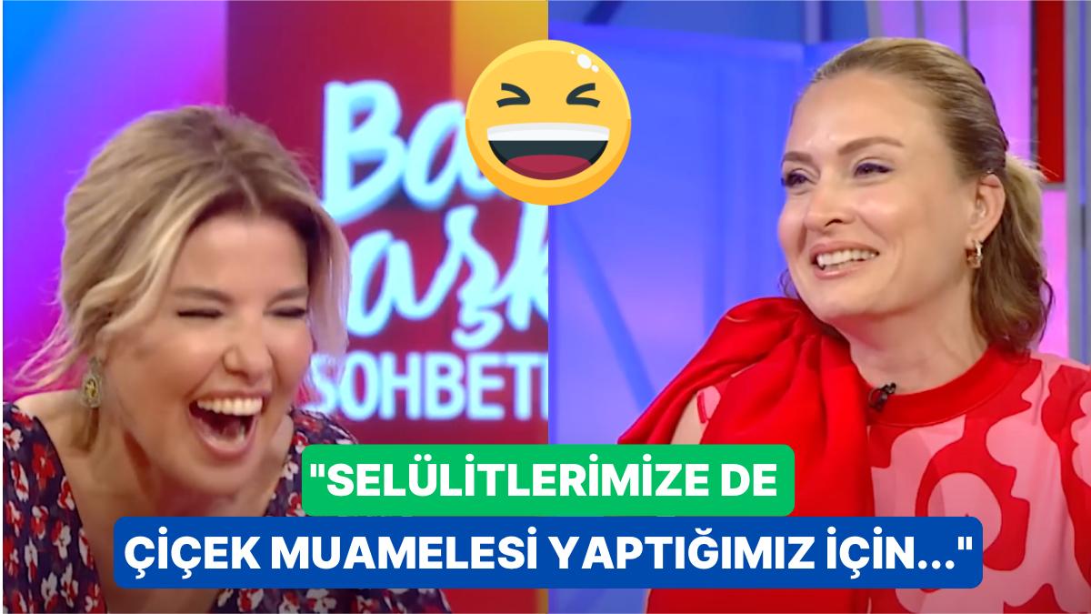 Gülben Ergen ve Ceyda Düvenci'nin Samimi Selülit Sohbeti Güldürdü!