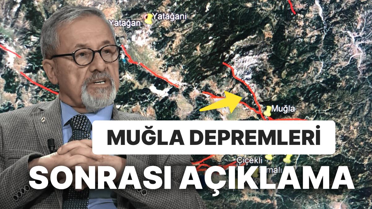 Haritalı İkaz: Naci Görür Korkutan Muğla Zelzeleleri Sonrasında Açıklama Yaptı!