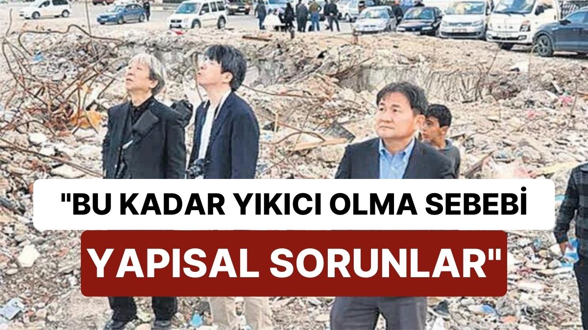 Japon Bilim İnsanları Sarsıntı Bölgesinde: "Bu Kadar Yıkıcı Olmasının Sebebi Yapısal Sorunlar"