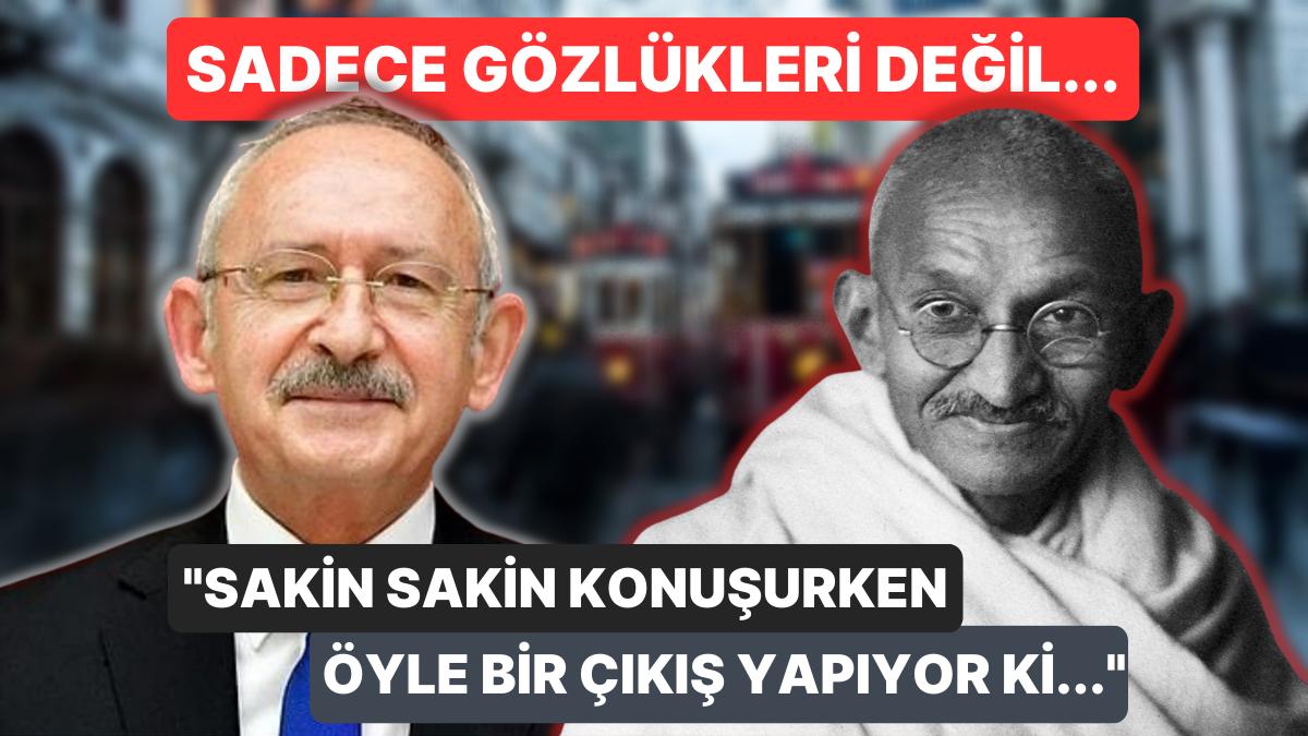 Kemal Kılıçdaroğlu'na Neden 'Gandi' Benzetmesi Yapılıyor?