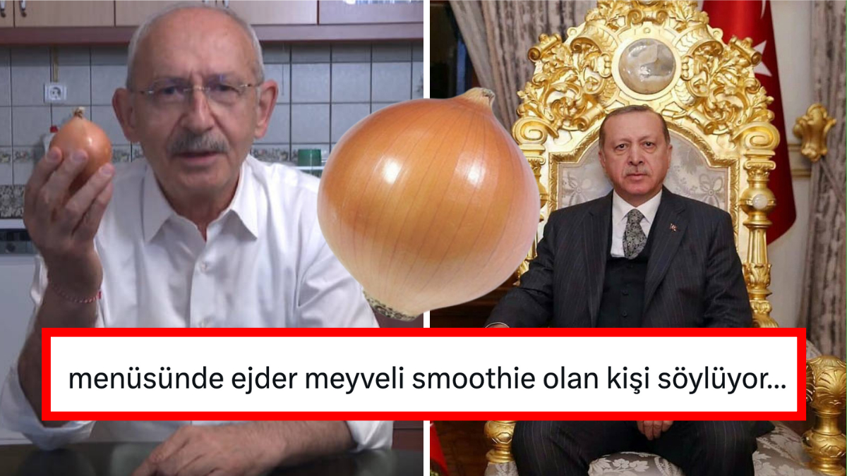 Kemal Kılıçdaroğlu'na "Soğan Lükslerini Bozar" Diyen Cumhurbaşkanı Erdoğan'a Yansılar Gecikmedi