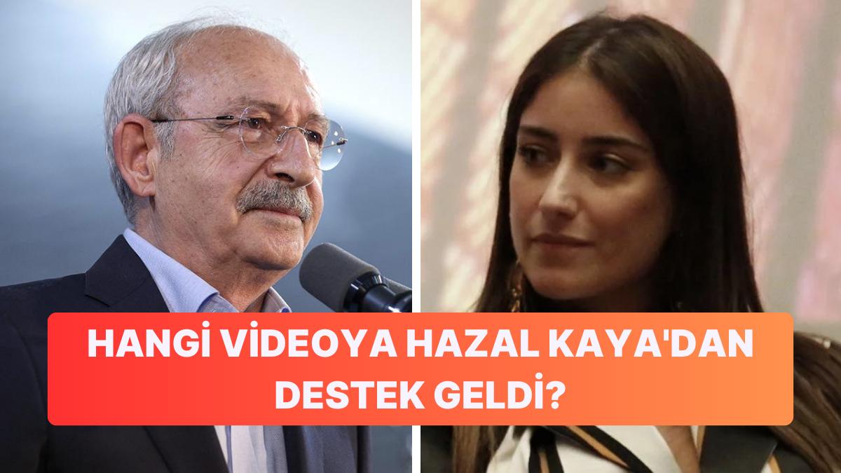 Kemal Kılıçdaroğlu'nun Sanat ve Sanatkarlar için Projesinden Bahsettiği Görüntü Hazal Kaya’nın Gözlerini Doldurdu